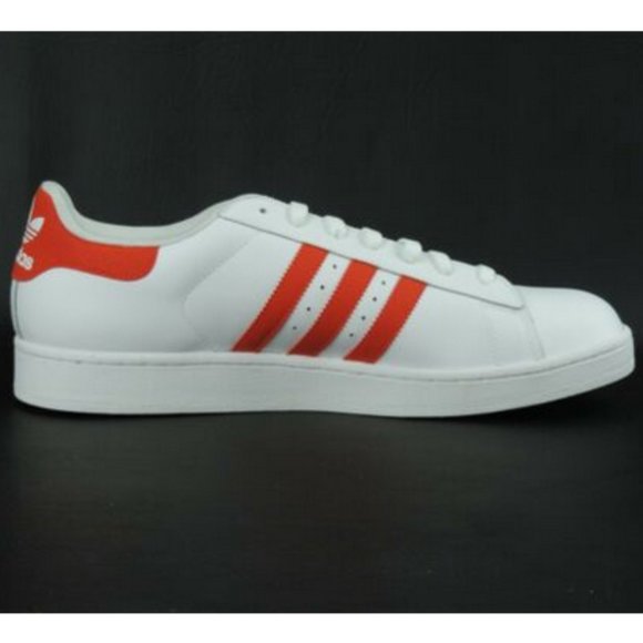 Adidas Campus II Mens Shoes White Red - Picture 4 of 12